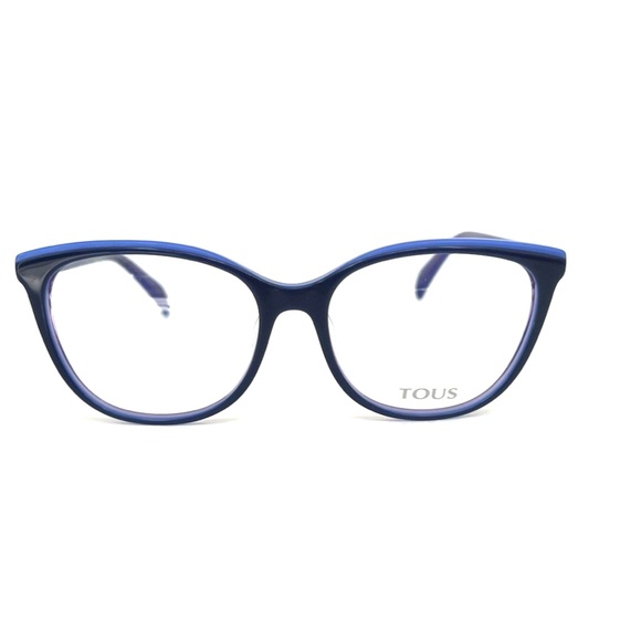 New TOUS Eyeglasses VTOA36 09MC 53 16 135 Acetate Frames Navy Blue Women Glasses - Picture 8 of 15